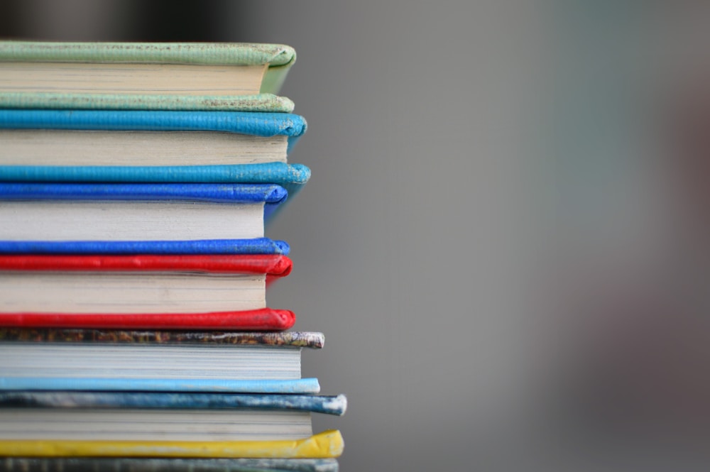 Books representing an education vision